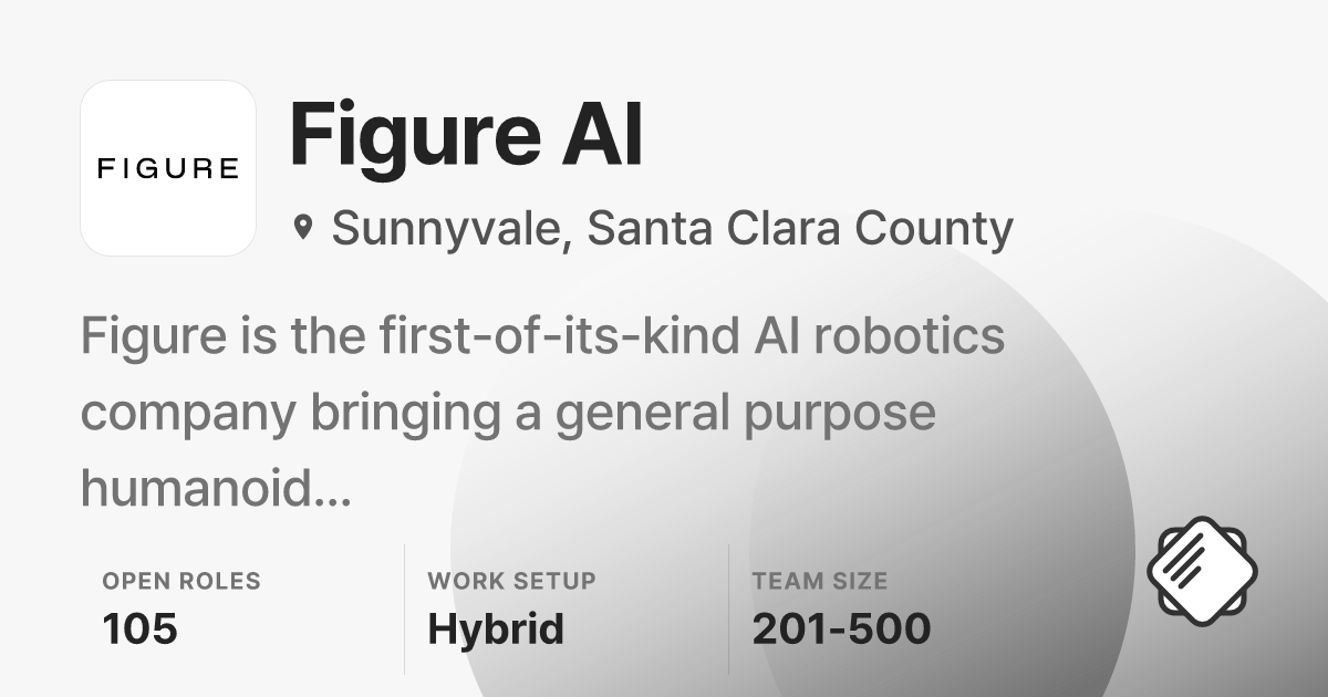 Figure AI Jobs: 105 Open Jobs | Salary & Interviews - refresh.cv